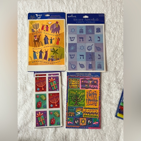 New! Assorted Chanukah Lot - puzzles, stickers, games, arts & crafts, bingo - Picture 3 of 10